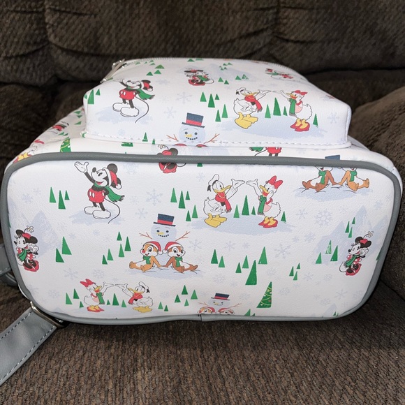 Loungefly Holiday Mickey and Friends Mini Backpack